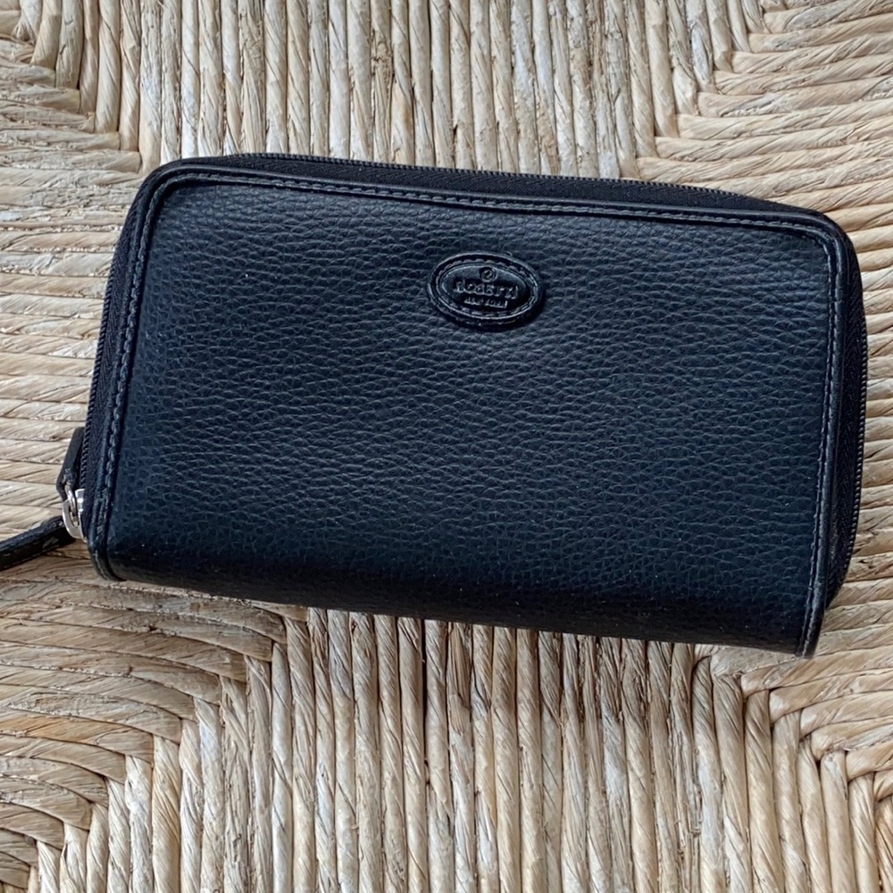 Rossetti New York double zip wallet checkbook
